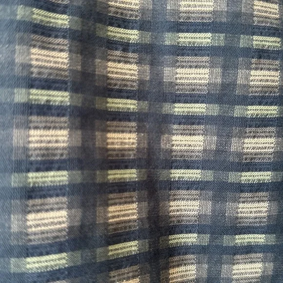 Tommy Bahama Blue Casual Button Down Shirt Silk Cotton size Small - Picture 5 of 5